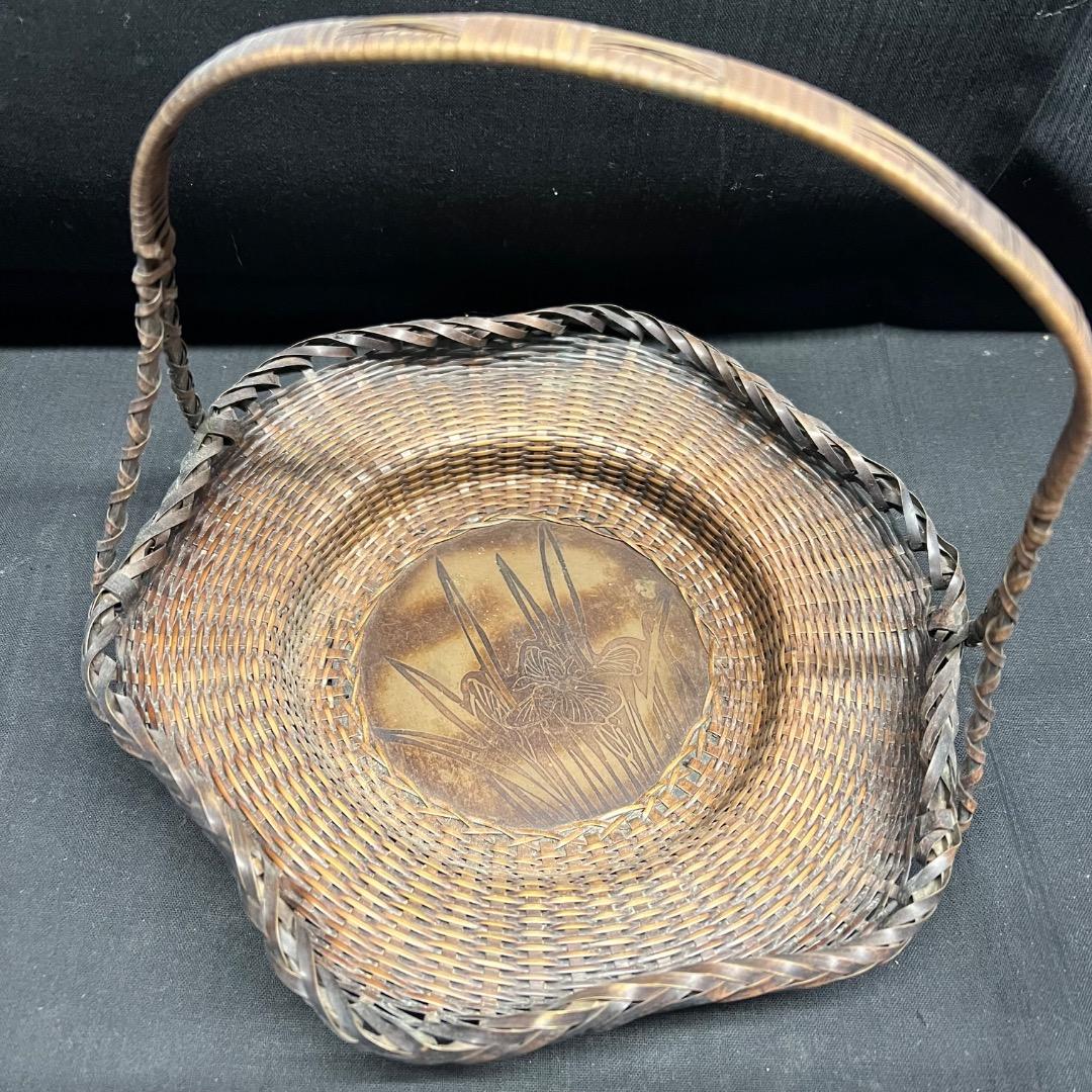 〇Ea右1050 時代 銅製 菓子器