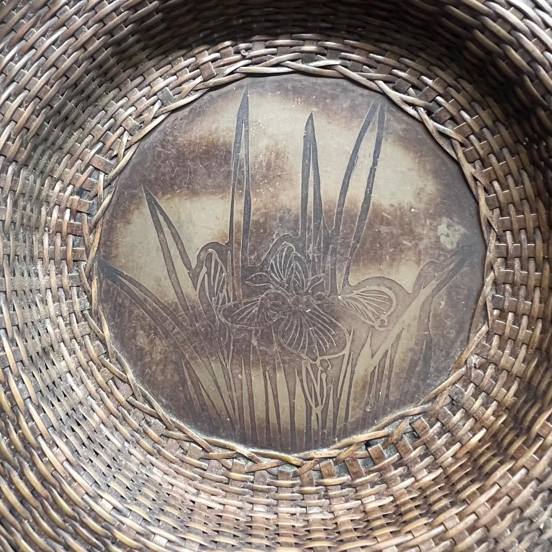 〇Ea右1050 時代 銅製 菓子器