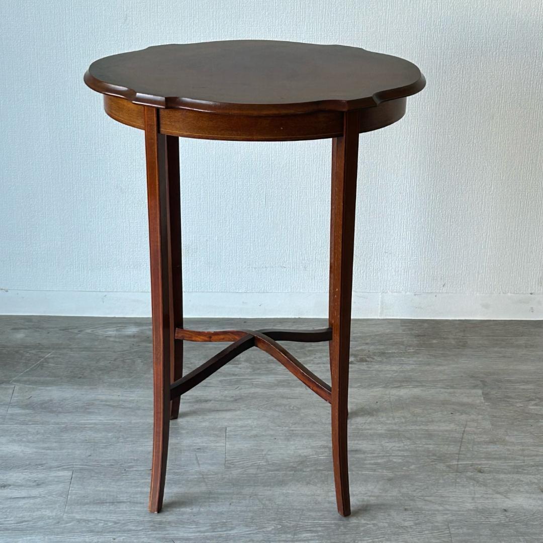 アンティーク 家具 オケージョナルテーブル 英国 サイドテーブル 222A