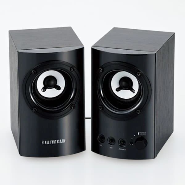 ★【未使用】FF14推奨　マルチメディアスピーカ　MS-130BK-FF