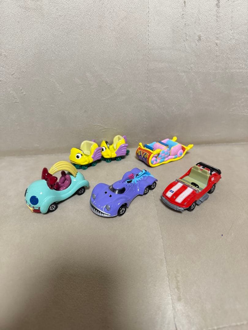 ディズニー トミカ　54台+POP 1体 +マイク 1体　まとめ　セット