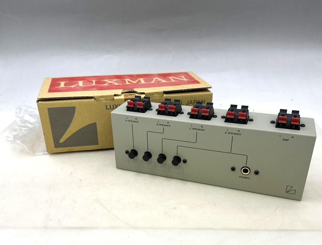 未使用品 LUXMAN ラックスマン AS-5III アンプ セレクター 4系統