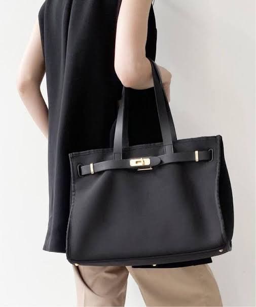 Sita Parantica トート　ショルダーバッグ　M サイズ　黒