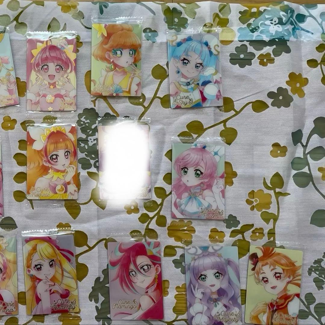 プリキュアウエハース　HRのみ　ヒロインレア