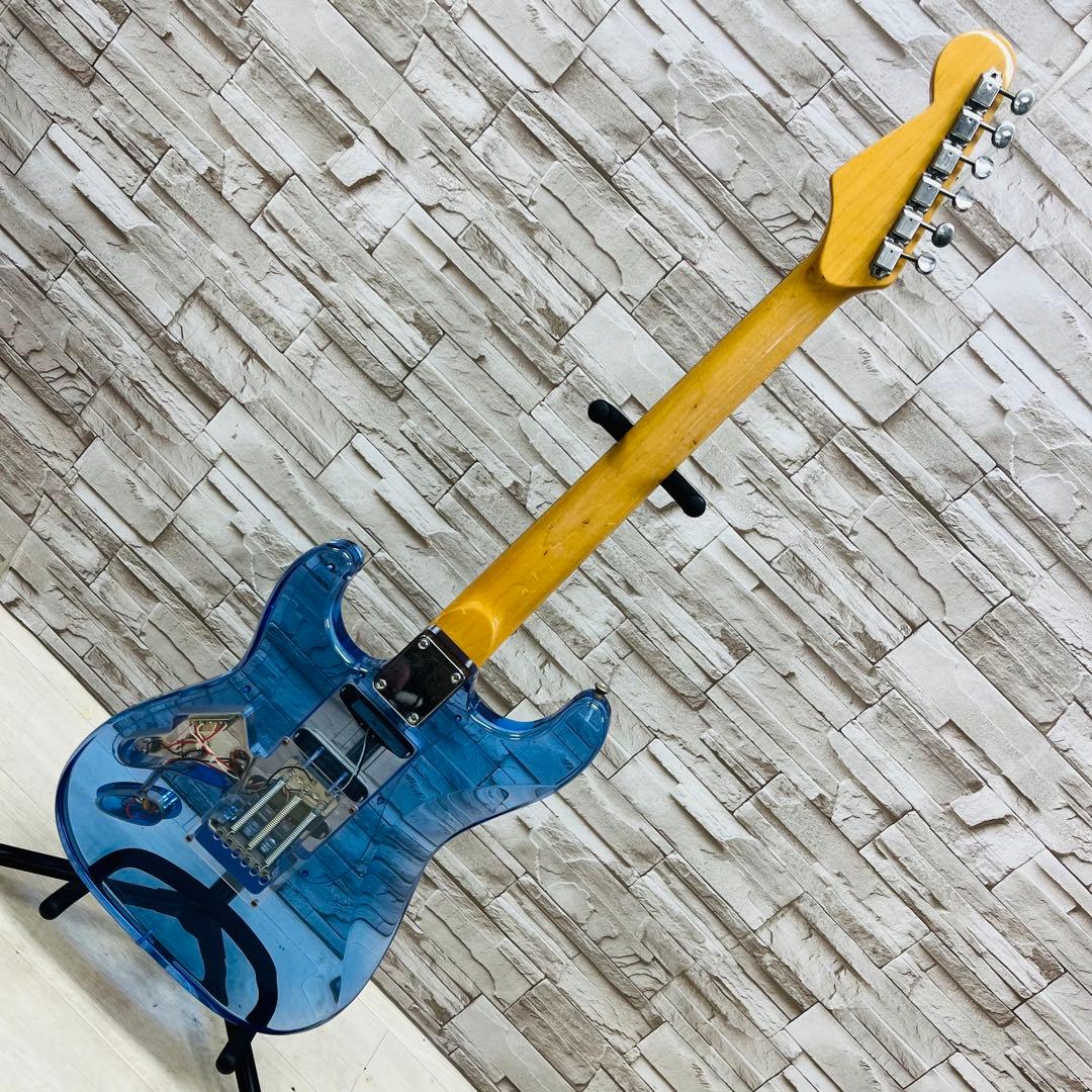 PhotoGenic st スケルトンブルー アクリルエレキギター