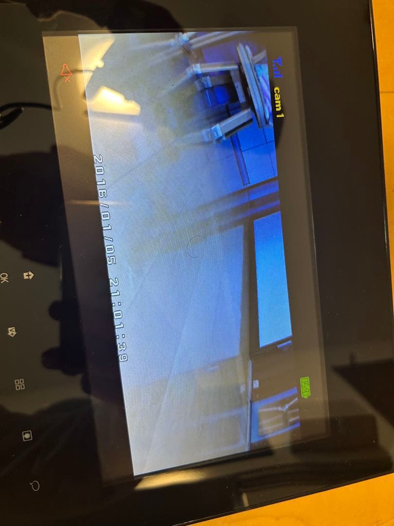 らくらくeye cam （防犯カメラ＋モニター付）