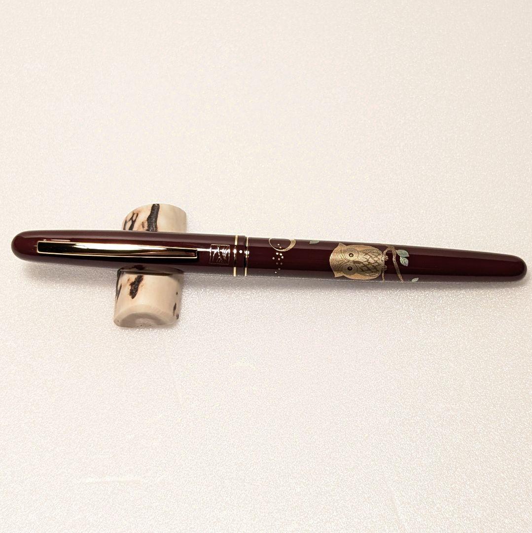 WANCHER ワンチャー 呉竹 近代蒔絵 万年筆 SHARA-Qニブ