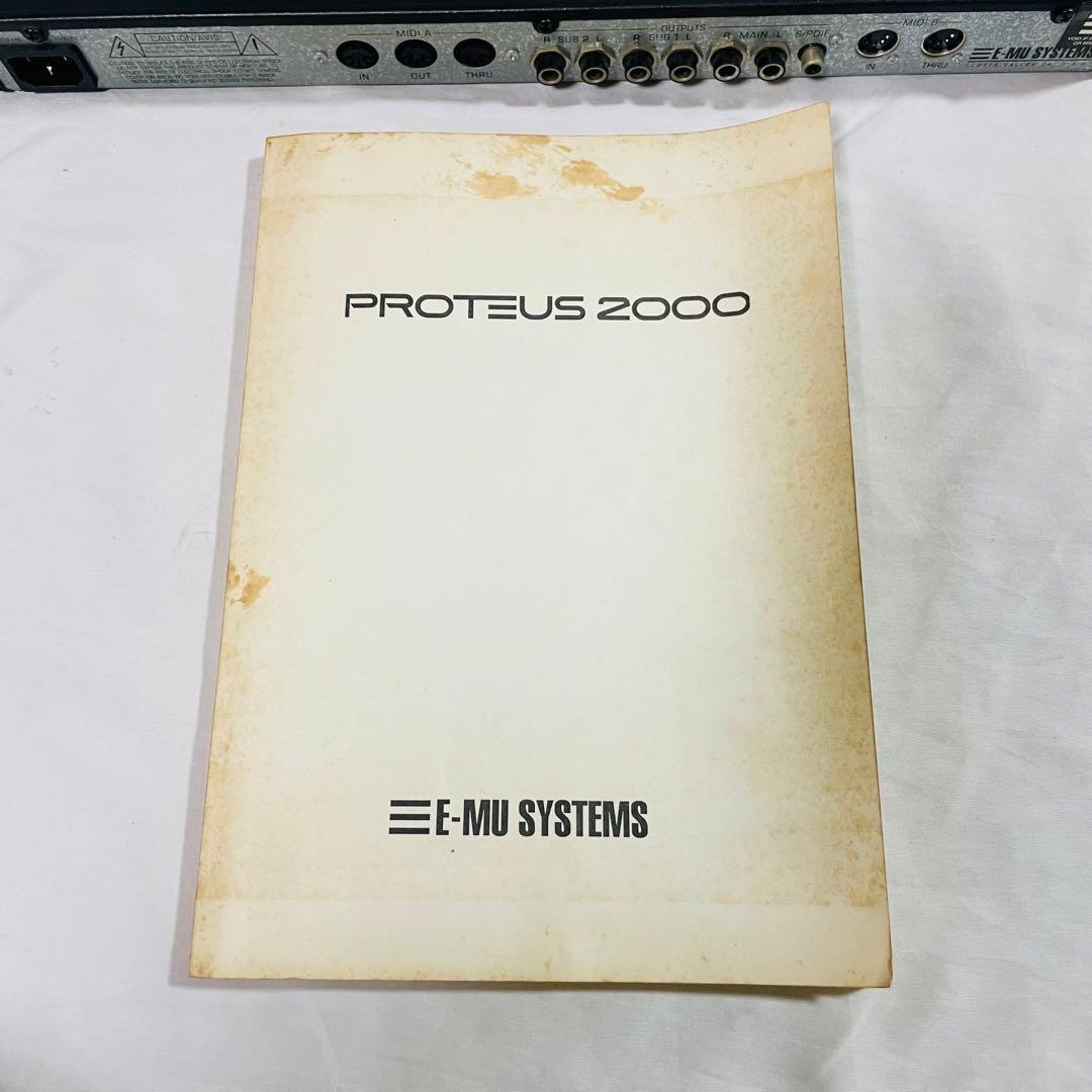 E-MU PROTEUS 2000 サウンドモジュール　元箱付　現状品