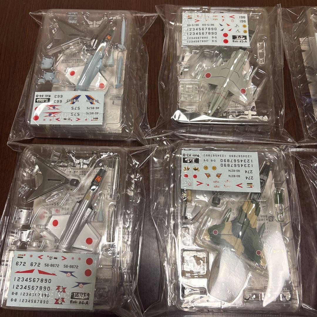 日本の翼コレクション(JASDF Collection) 8個セット 1/144