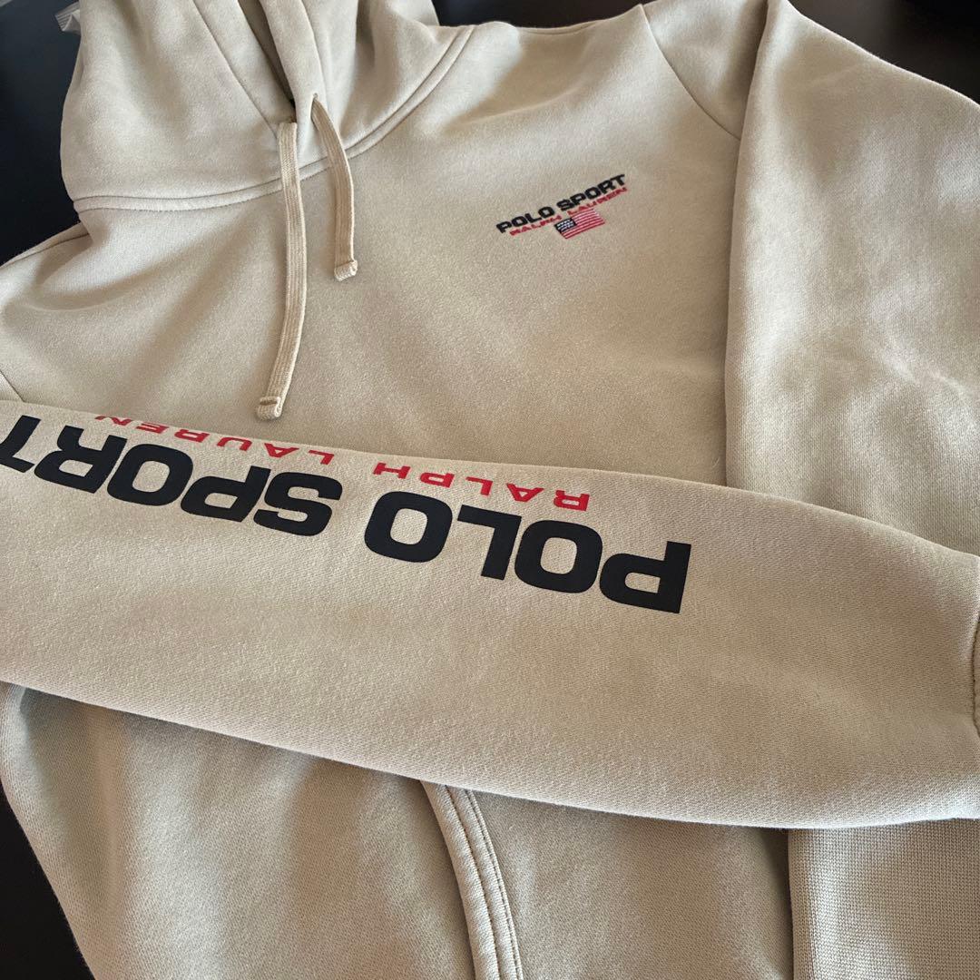 POLO SPORTS ラルフローレン フーディ　ベージュ　M