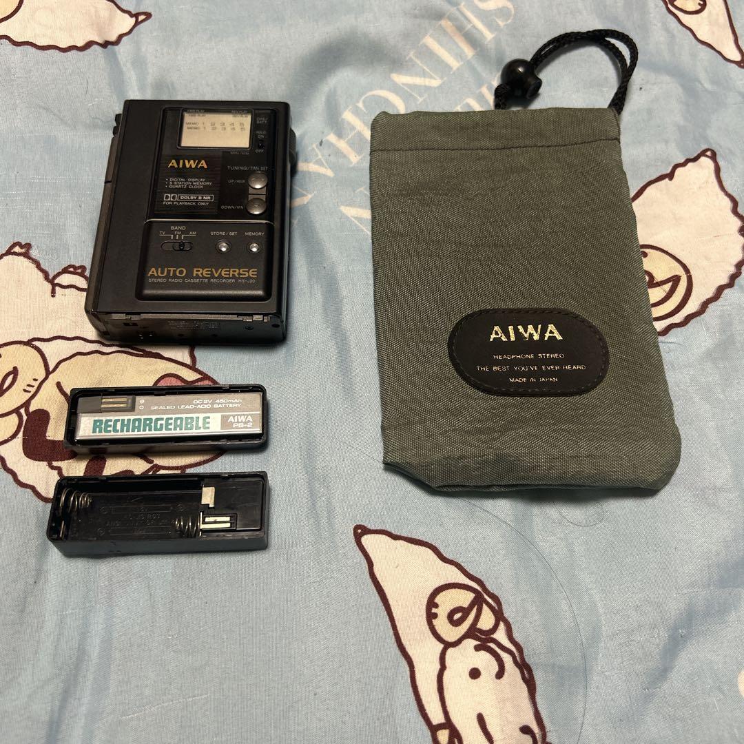 AIWA ステレオカセットレコーダー　hs-j20 ウォークマン