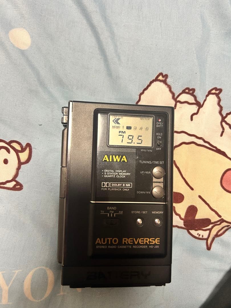 AIWA ステレオカセットレコーダー　hs-j20 ウォークマン