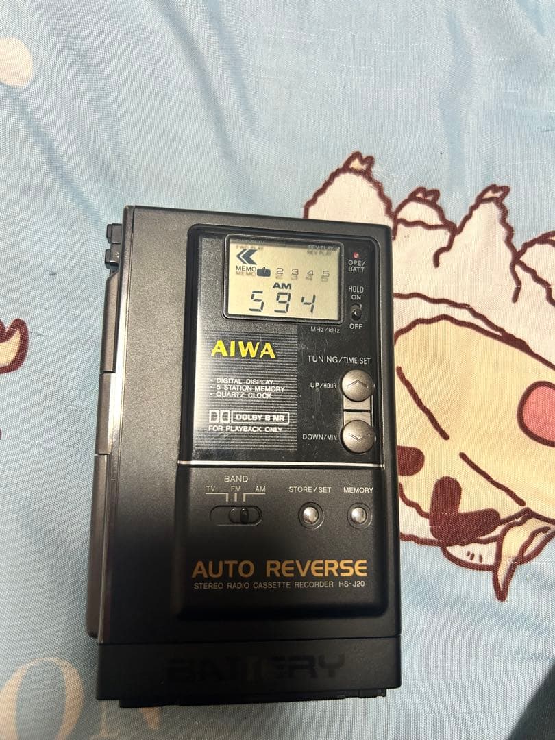 AIWA ステレオカセットレコーダー　hs-j20 ウォークマン