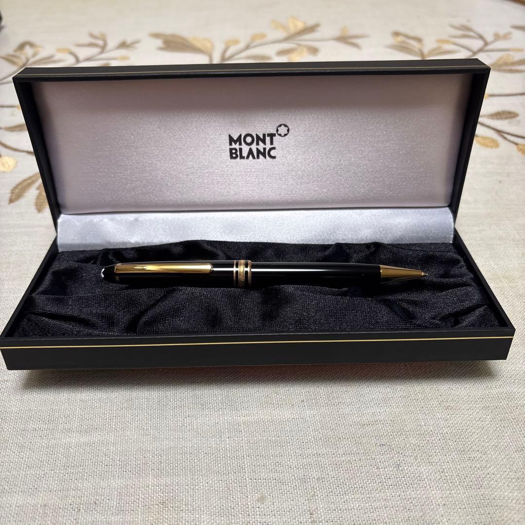 MONT BLANC ブラック ボールペン 専用ケース付き