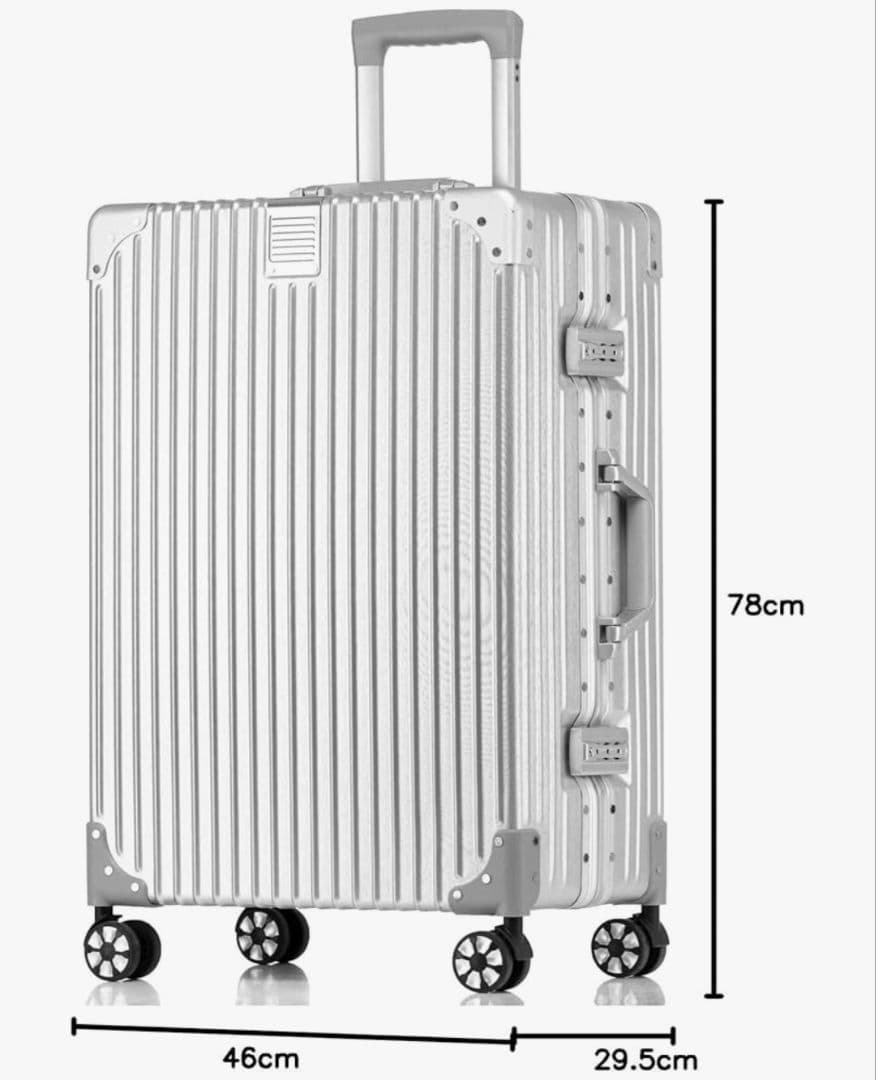 u*3様 【XL】スーツケース アルミフレーム キャリー ケース機内持ち込み 預