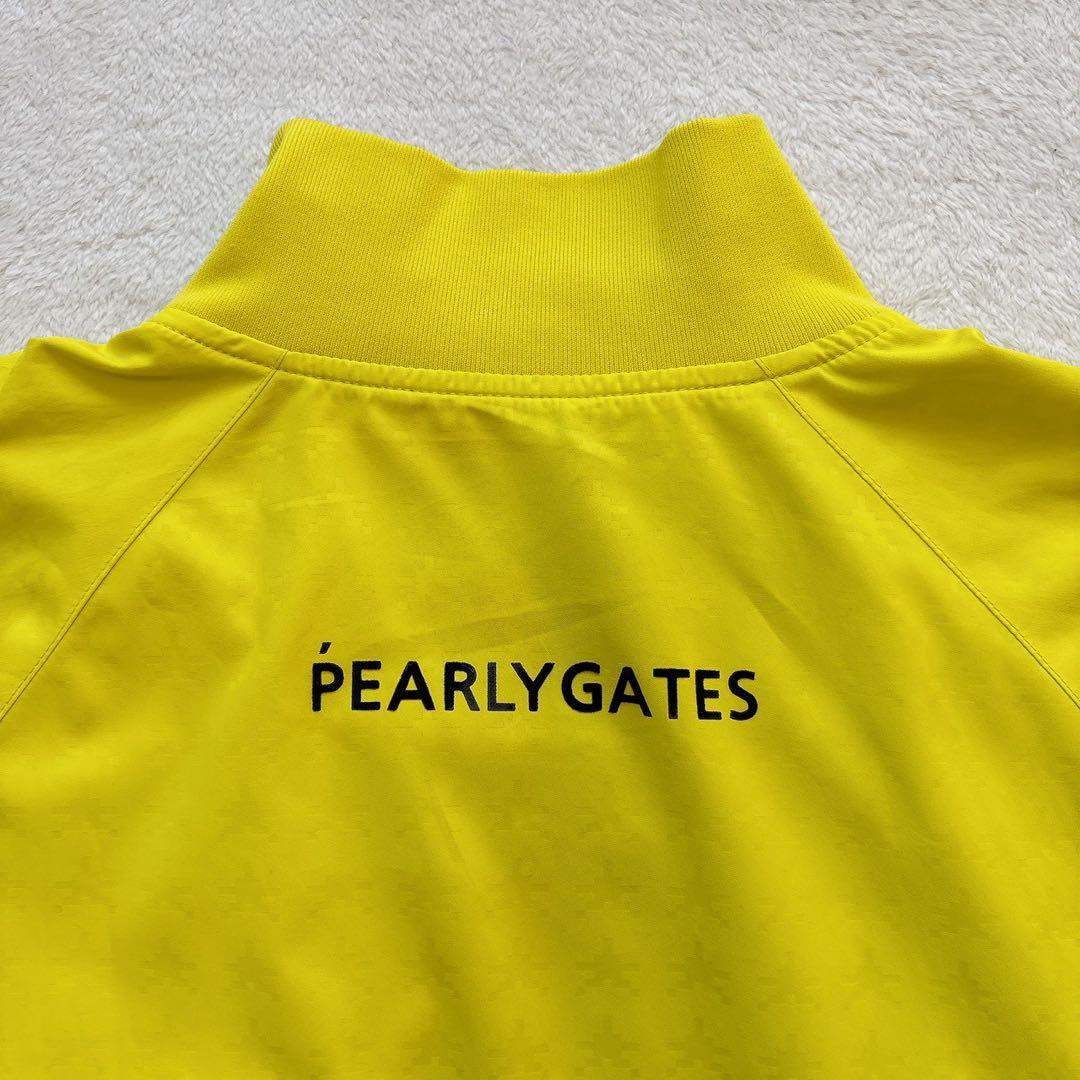 極美品　パーリーゲイツ　蓄熱裏地　スニード　ジャケット　星条旗　スター　イエロー