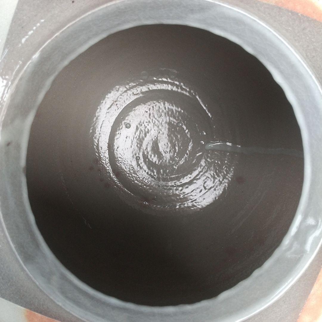 萩焼　浦　裕　彩色壺　長期保管品　高さ約33.5センチ