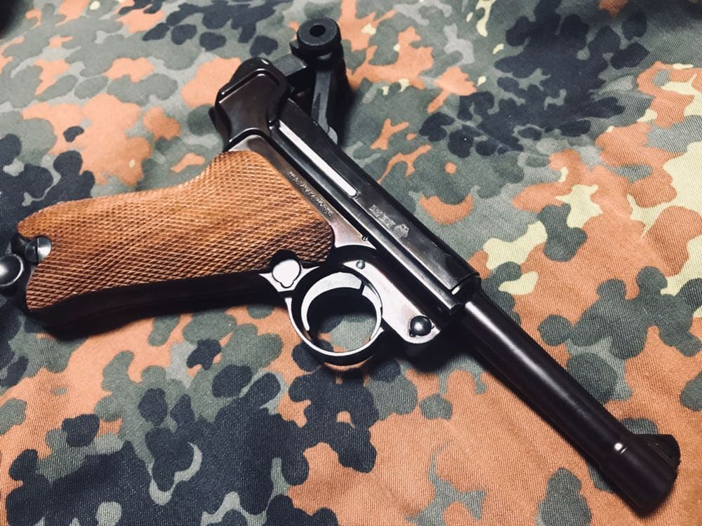 タナカ製 Luger P08 ミッドナイトゴールド 最終値下げ‼︎