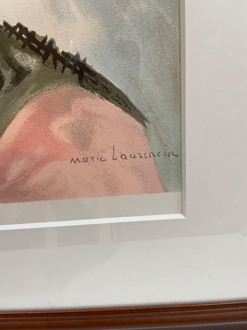 マリーローランサン　リトグラフ