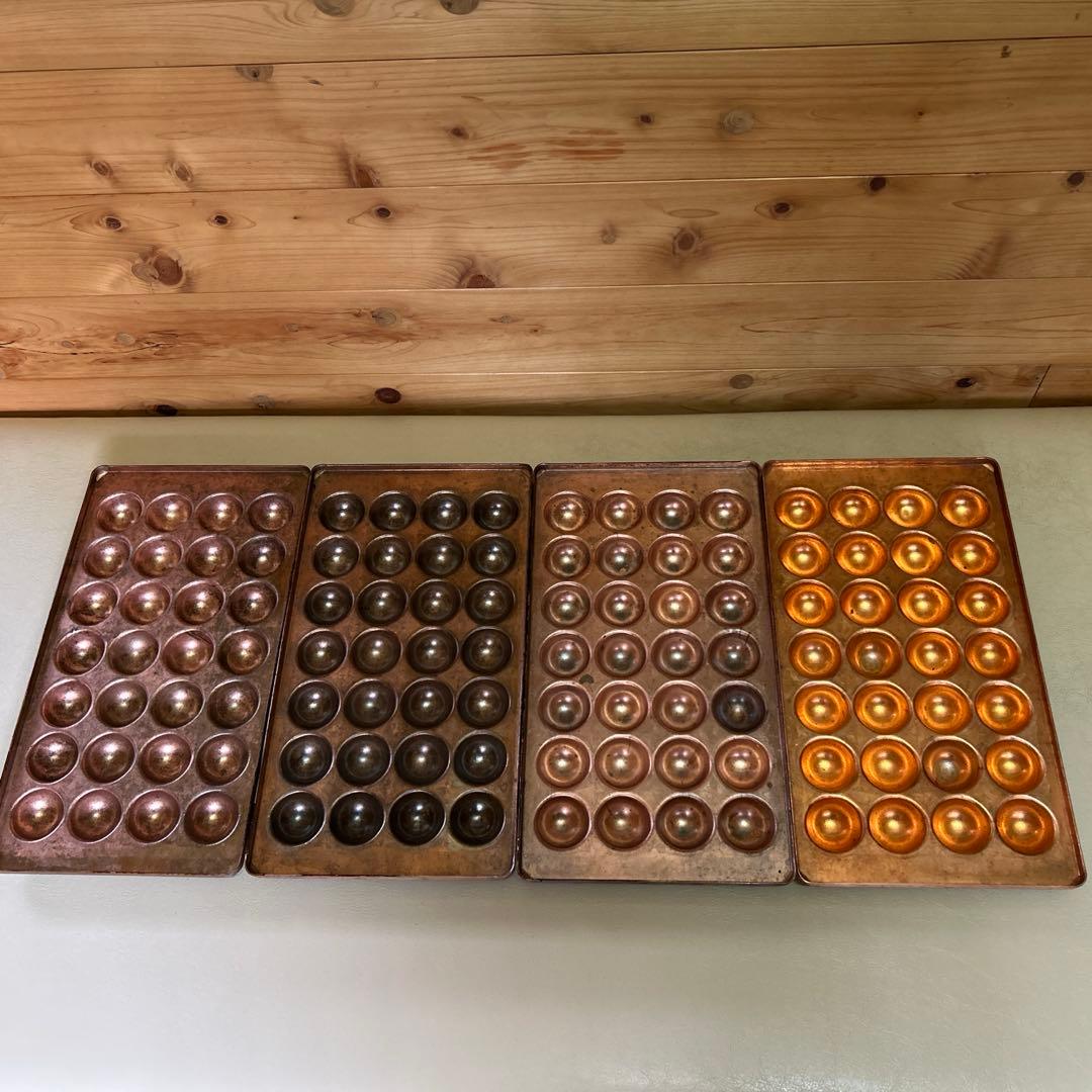 銅製 明石焼き　4枚