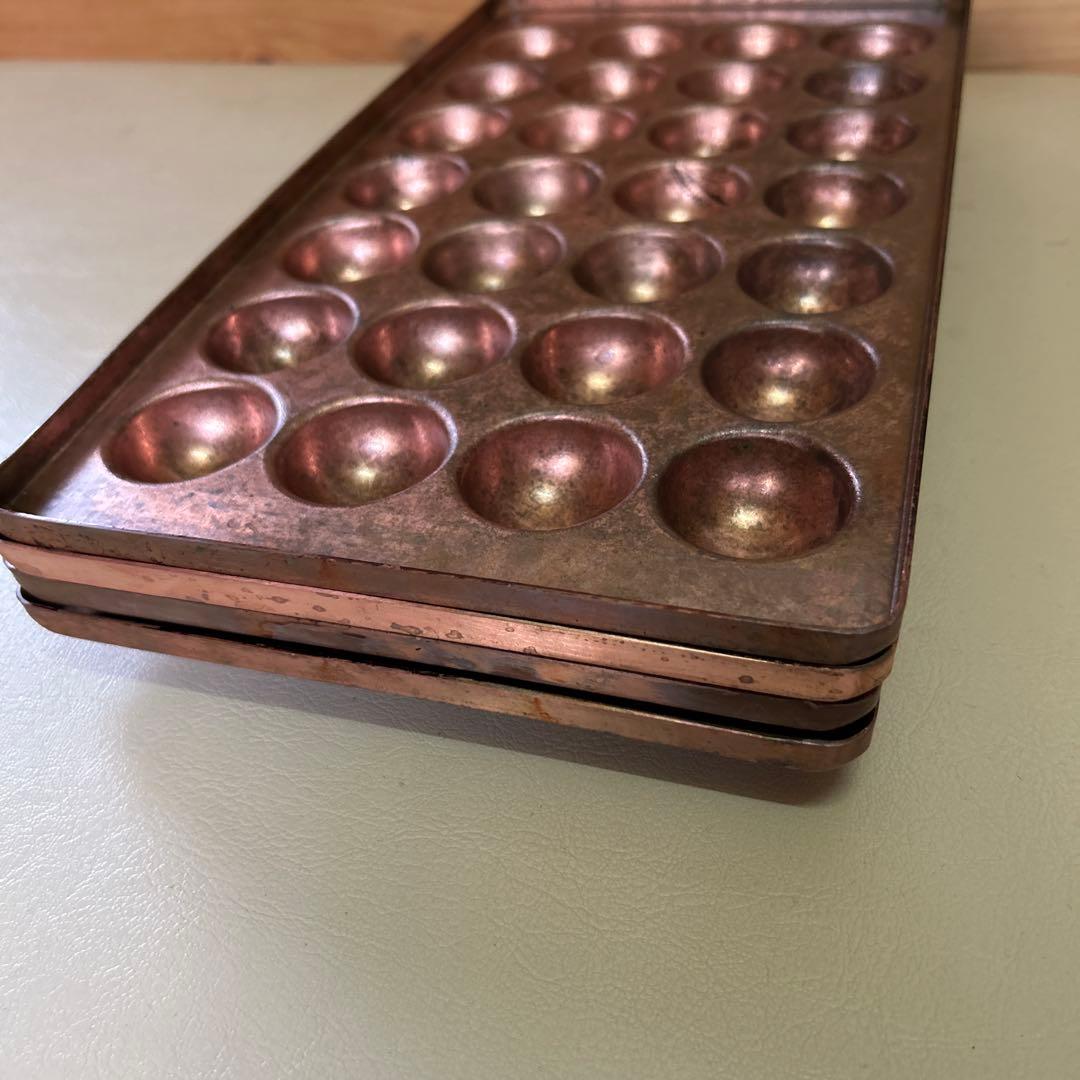 銅製 明石焼き　4枚