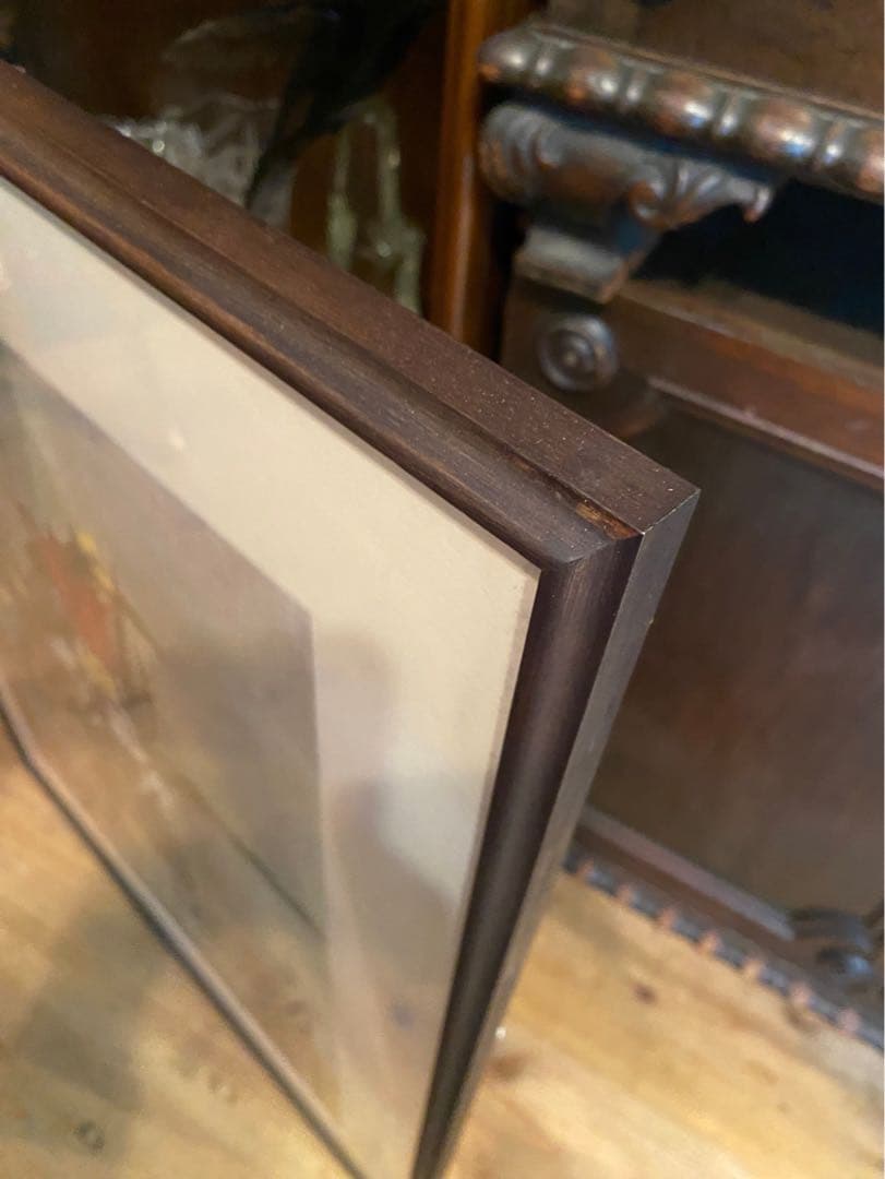 ポール・セザンヌ チューリップの花瓶 額縁 インテリア