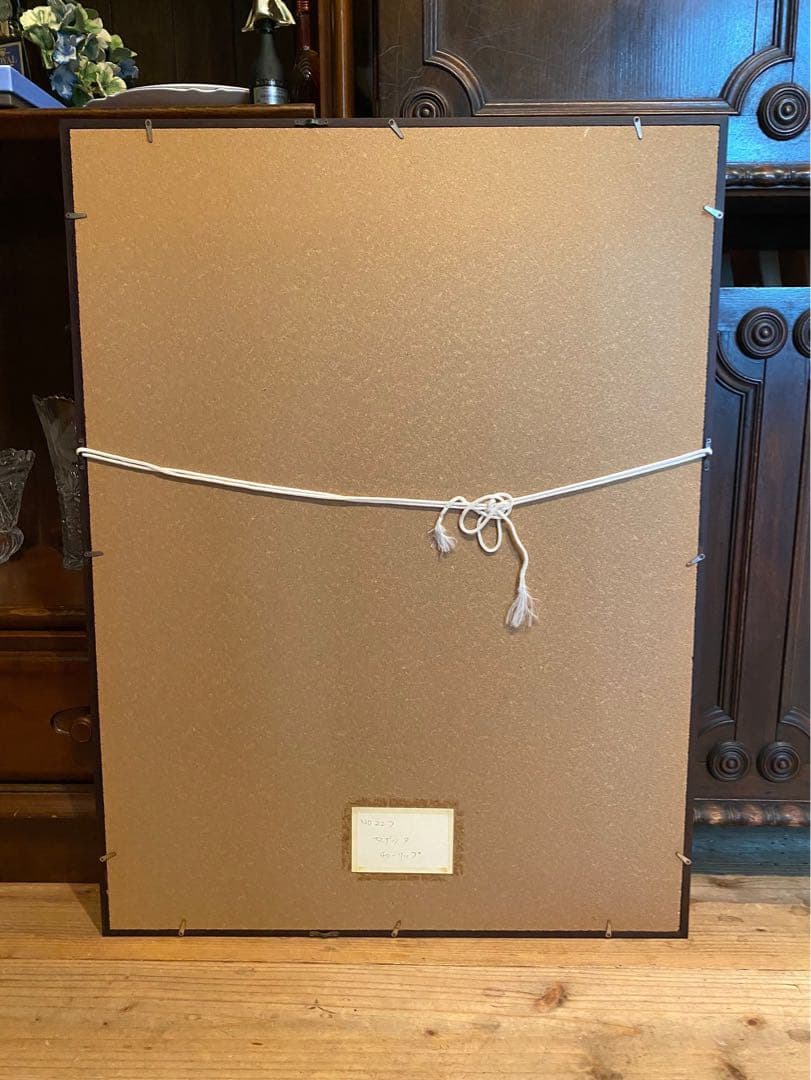 ポール・セザンヌ チューリップの花瓶 額縁 インテリア