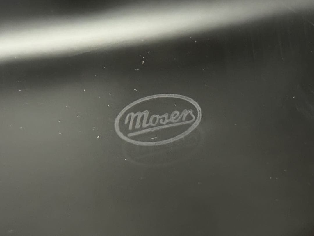 モーゼル クリスタル　スプレンディッド　金彩　ボウル　深皿