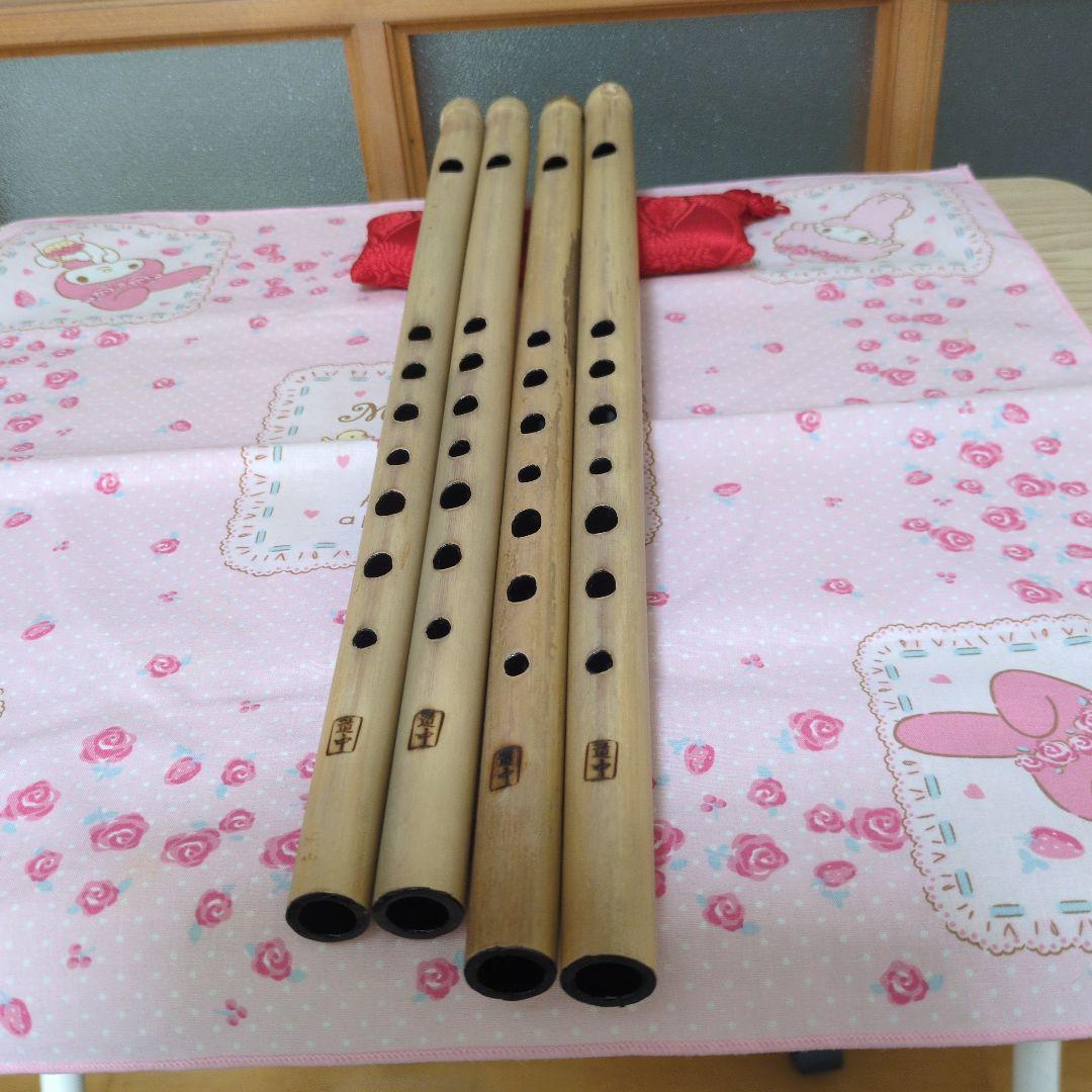 miyako篠笛七本半八本半ドレミ調各二管（道中）新品
