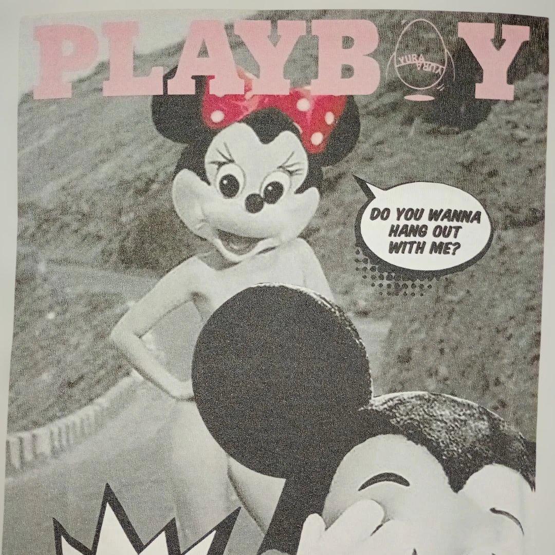 ビンテージ ミッキー ミニー Playboy Tシャツ