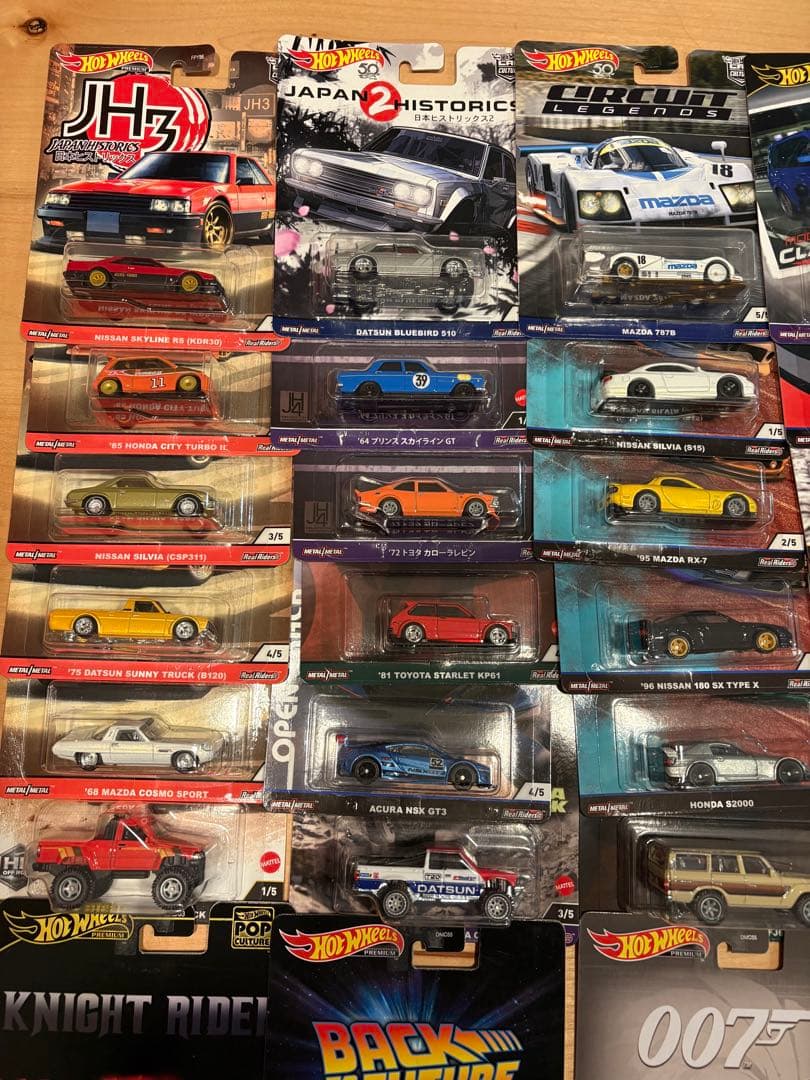 ホットウィール　プレミアム　カーカルチャー　ポップカルチャー　34台