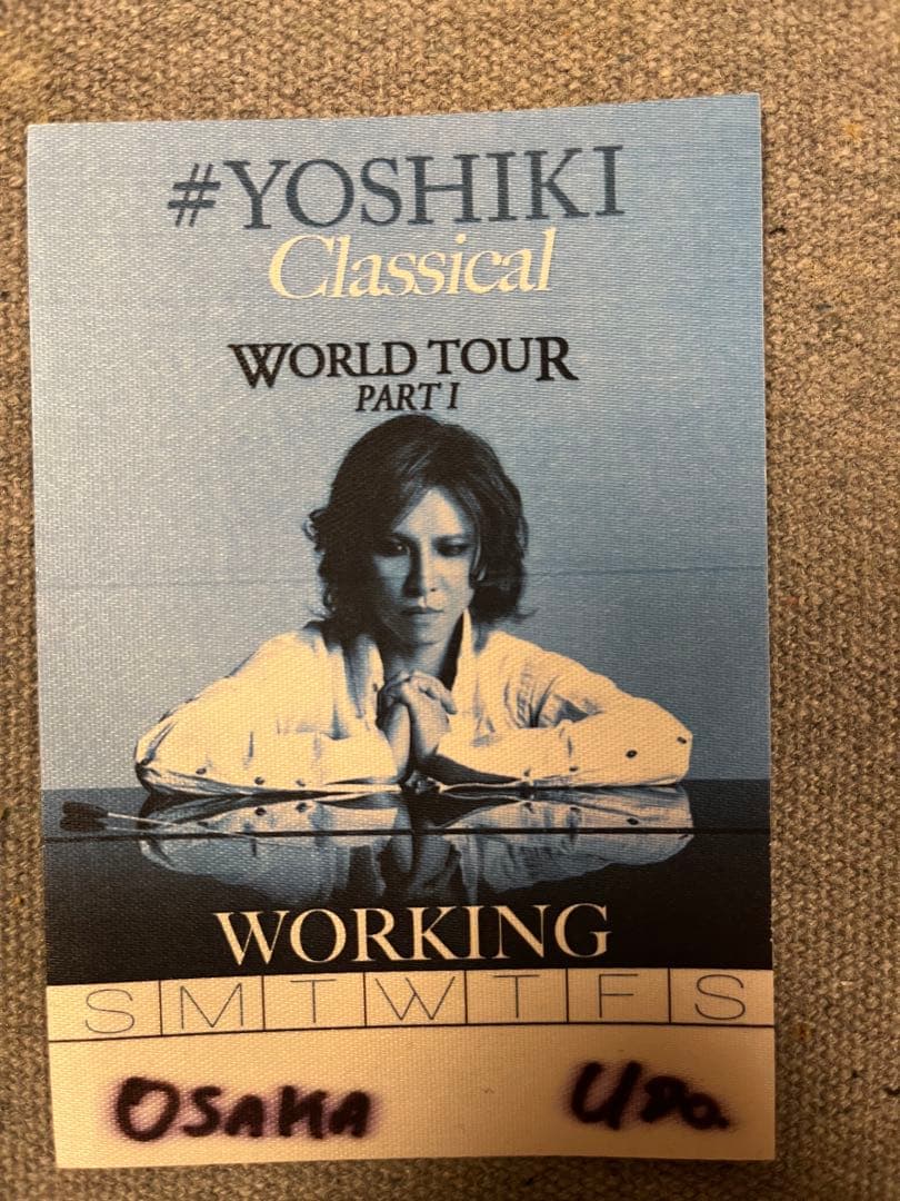 #YOSHIKI Classical World Tour パス