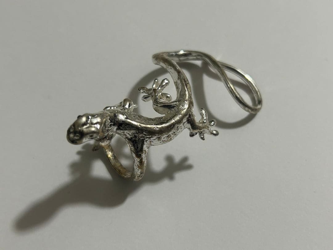 【ミヤシタタカヒロ】トカゲデザインリング