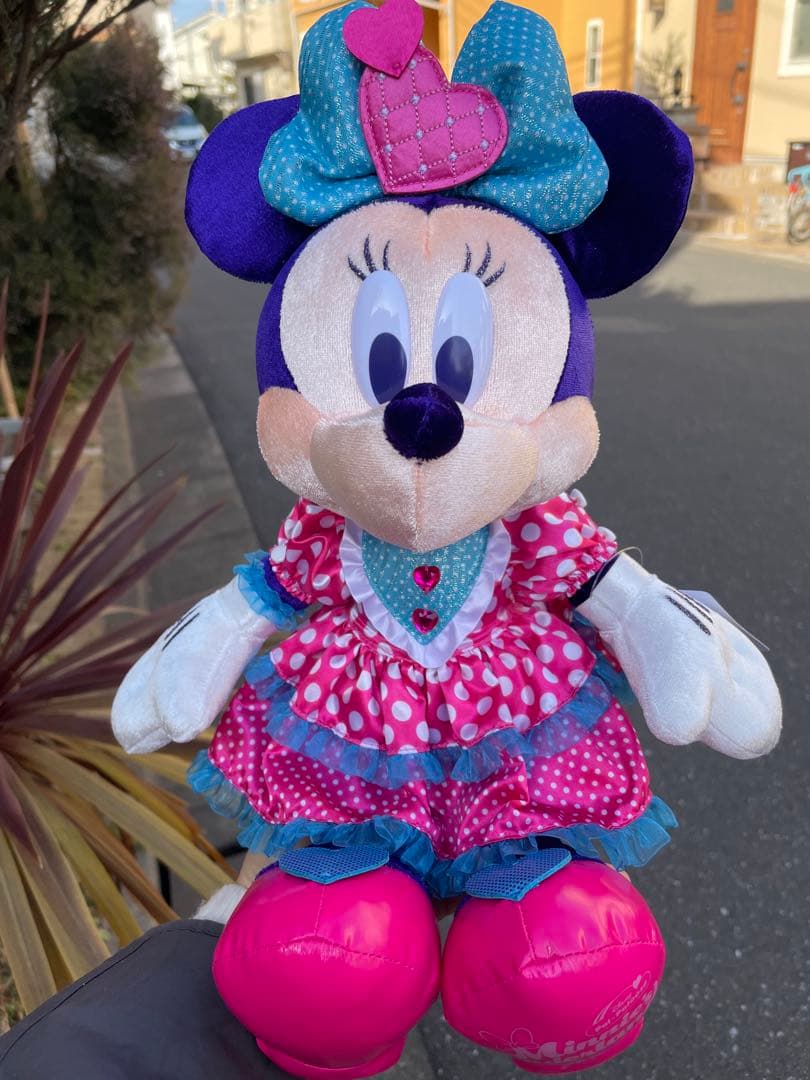 東京ディズニーランド限定 ミニーのぬいぐるみ