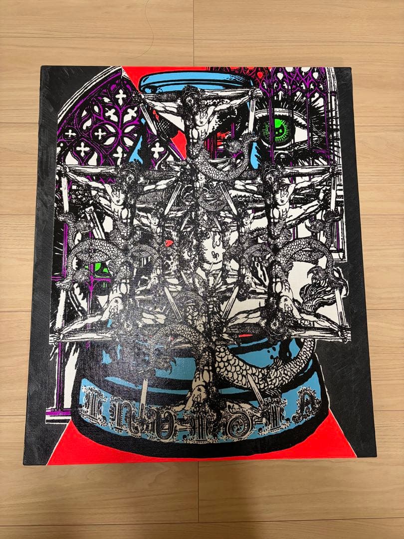 bakateee キャンバス　12号　大罪　絵画