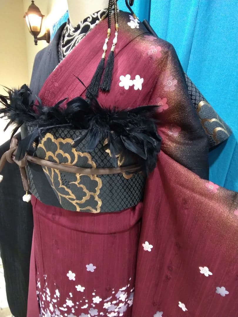 振袖フルセット、やまと誂製、半襟重ね衿、帯揚げ帯締め、西陣袋帯、襦袢、ガード加工