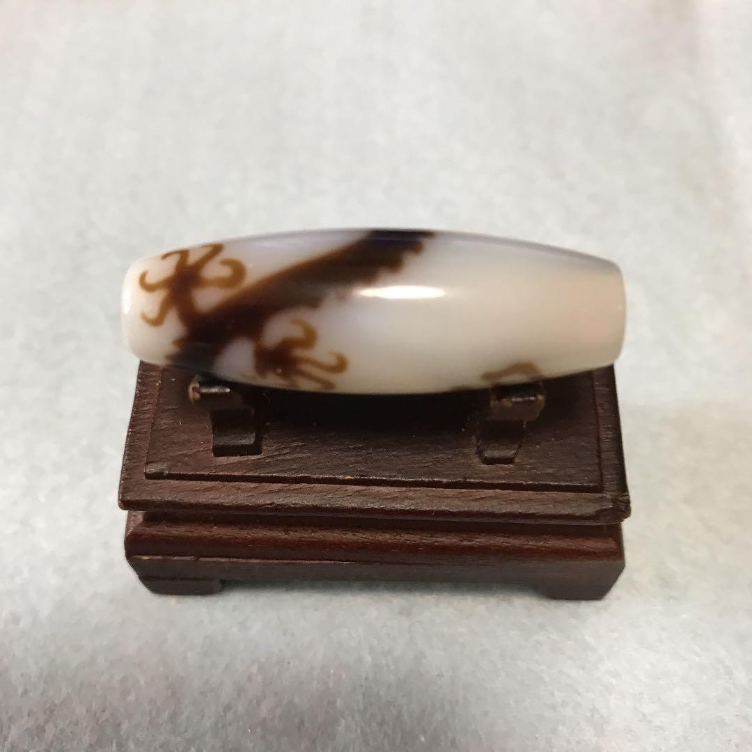 超激レア‼︎ 至純　白五本爪龍神天珠　kuro