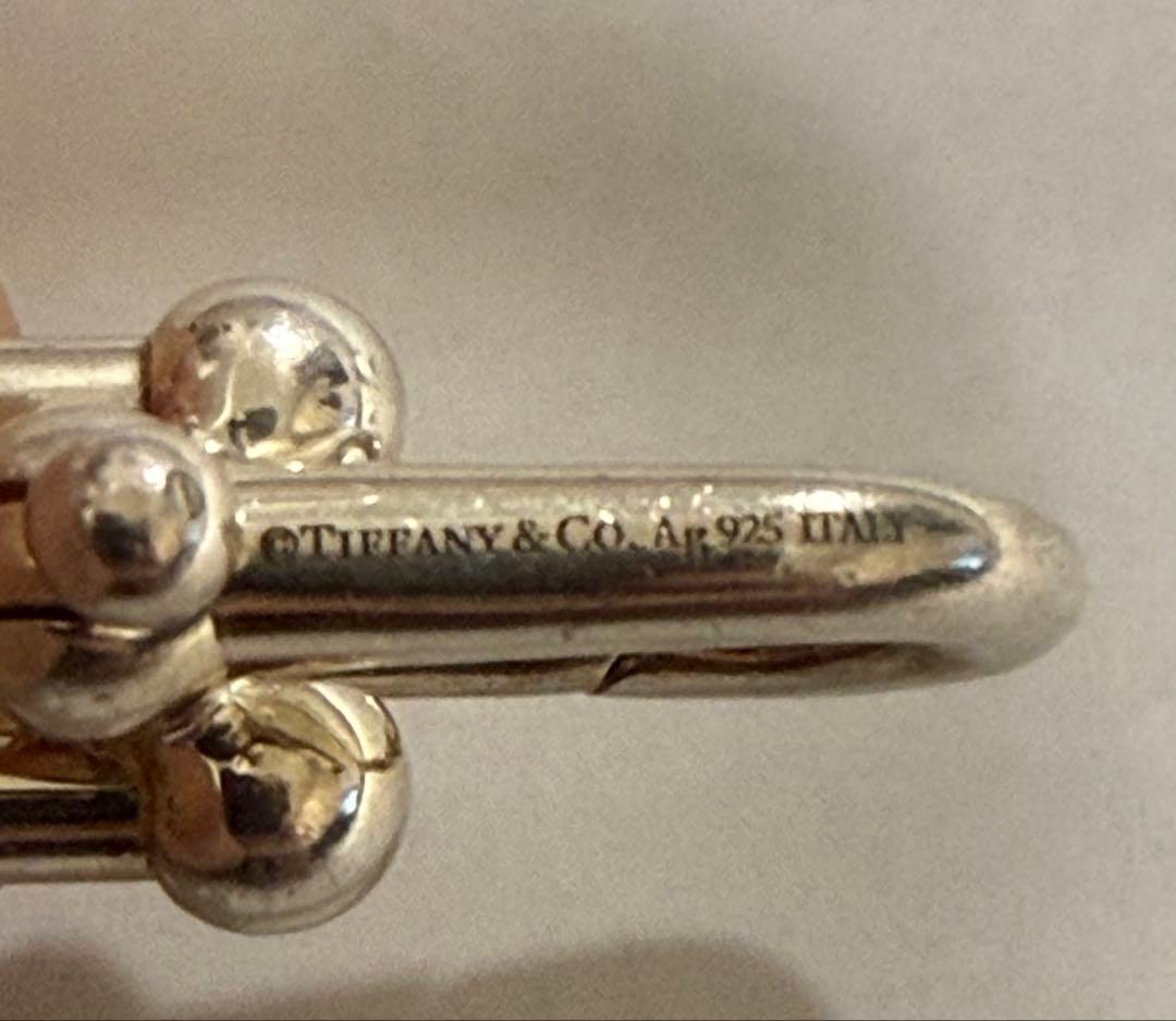 【レア品】tiffany ハードウェア　ミディアムリンク　ブレスレット