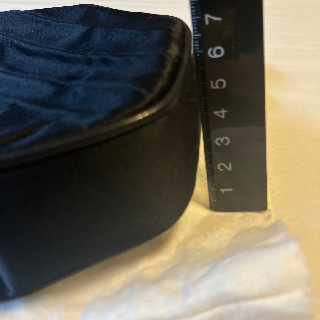 CHANEL ブラックレザー パーティーバッグ