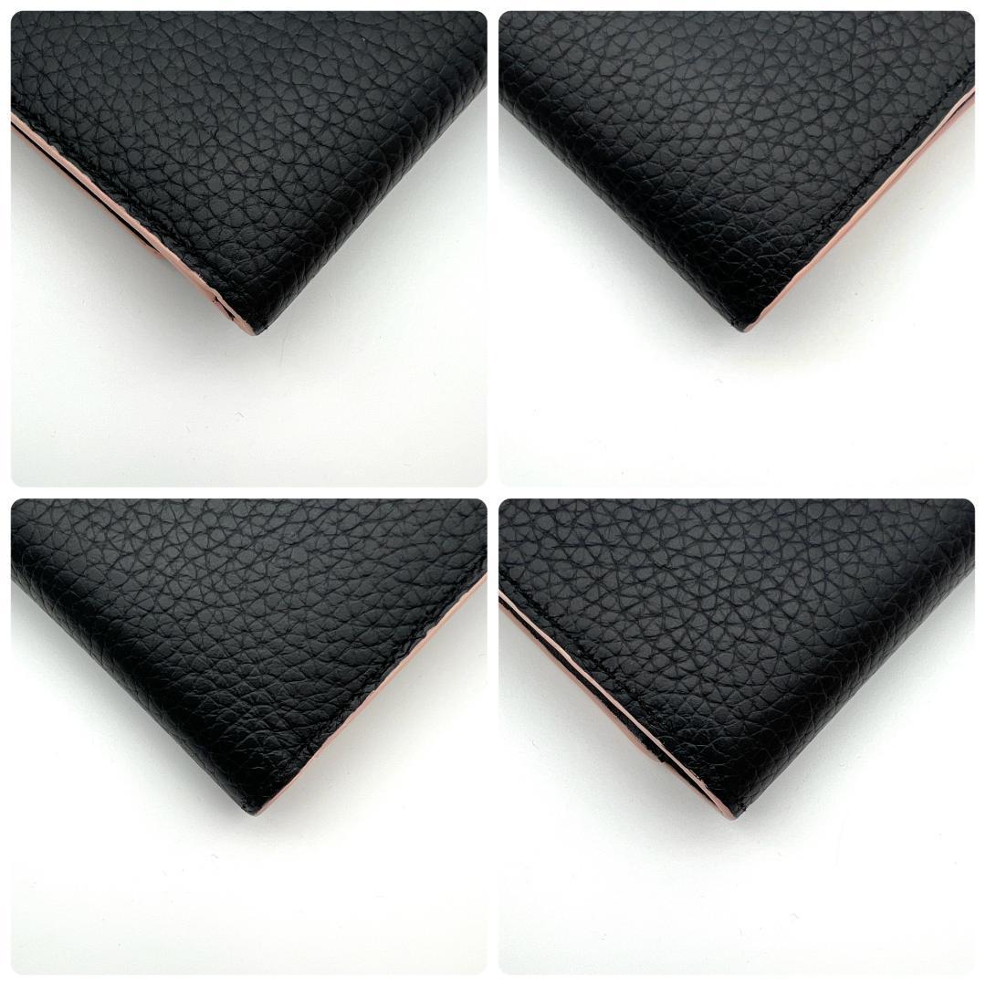 みるく様　ルイヴィトン ポルトフォイユ カプシーヌ コンパクト 黒 A637