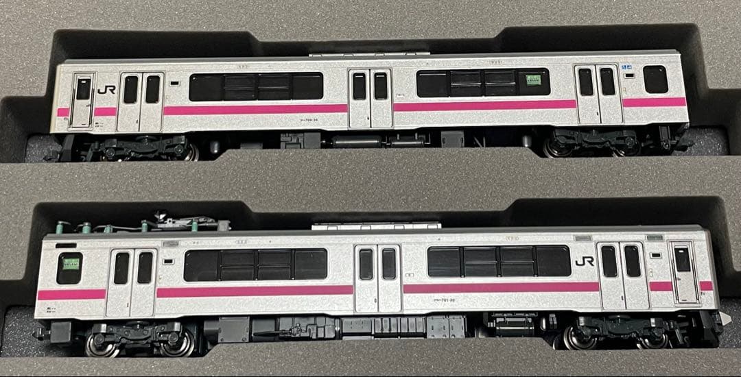 KATO 10-1557.1558 701系秋田色 7両 車番変更 現状品