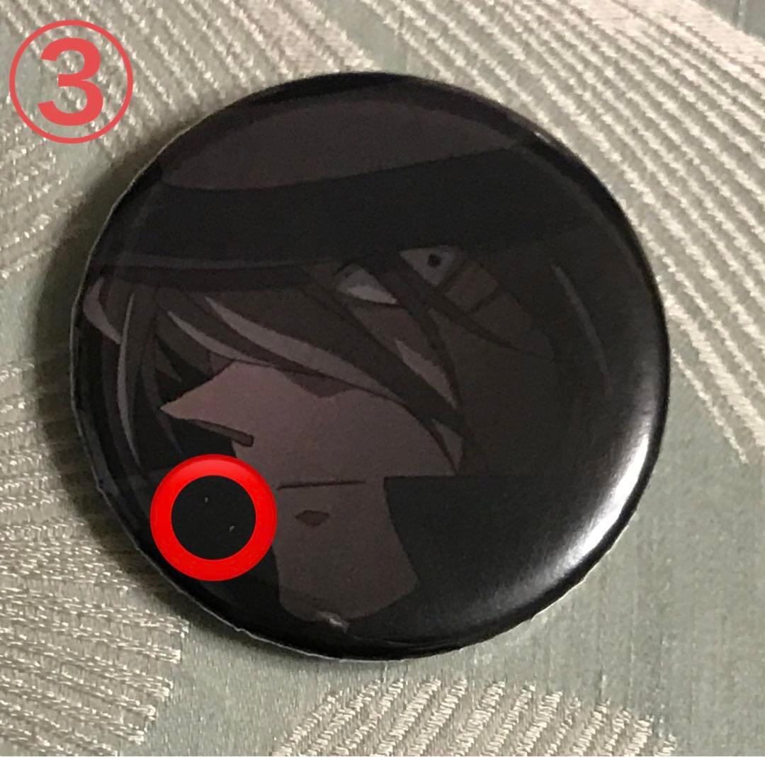 名探偵コナン　ジン　缶バッジ 4個