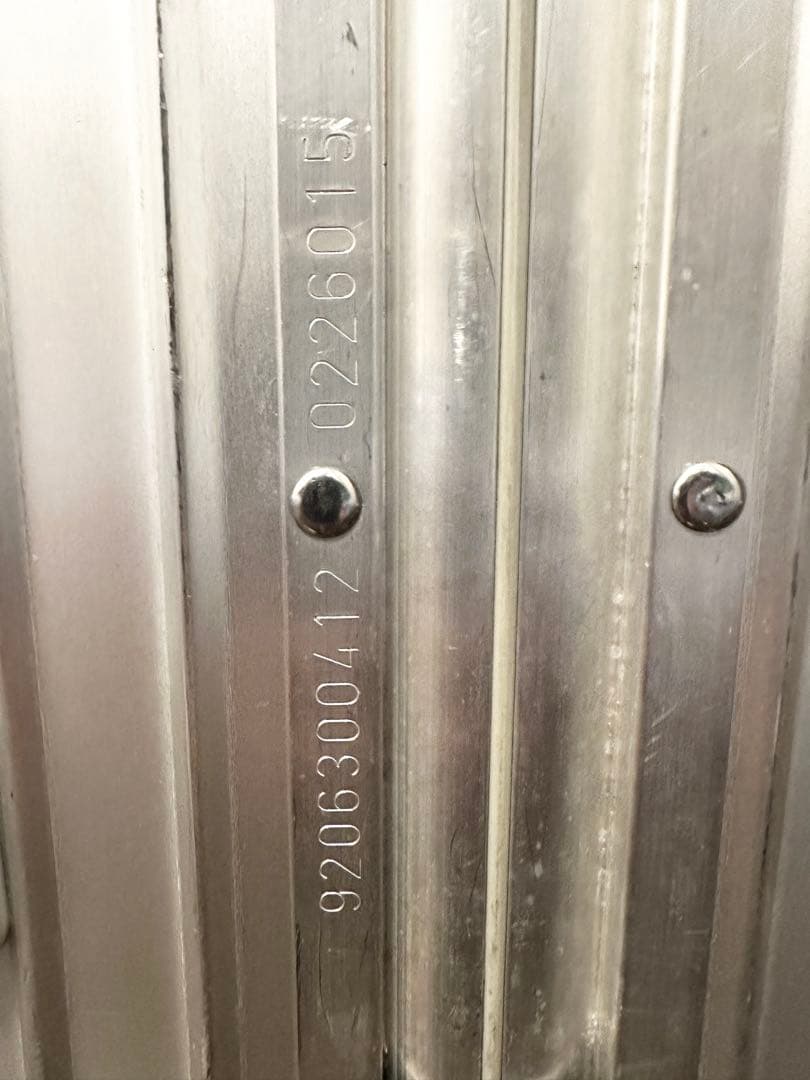 bogy6 RIMOWA シルバー トパーズ64L 4輪　キャリーケース