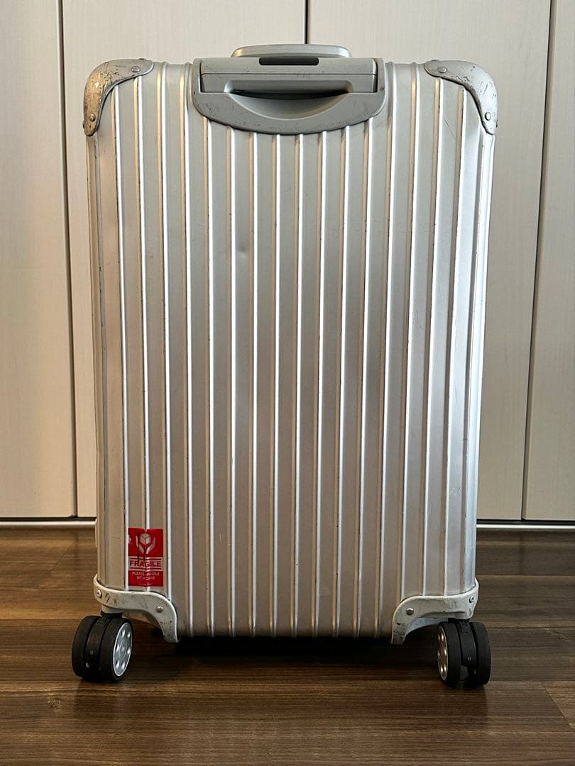 bogy6 RIMOWA シルバー トパーズ64L 4輪　キャリーケース