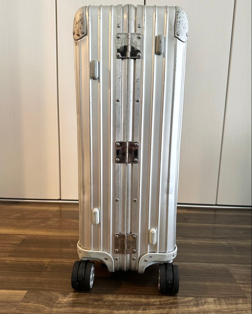 bogy6 RIMOWA シルバー トパーズ64L 4輪　キャリーケース