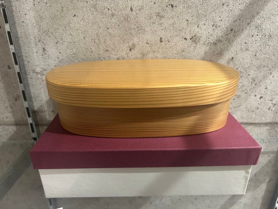 最高級曲げわっぱ　栗久　秋田県大館　15400円　無塗装