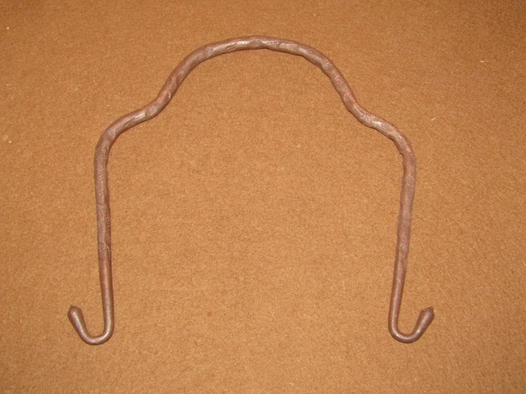 【人間国宝　高橋敬典　真形羽釜　浜松地紋　茶釜　釣手付】茶道具