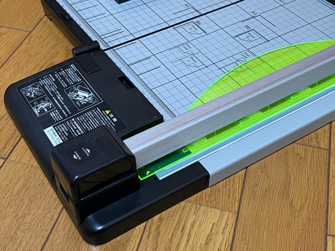 CARL 裁断機 ディスクカッター スリム DC-F5100 A4 美品