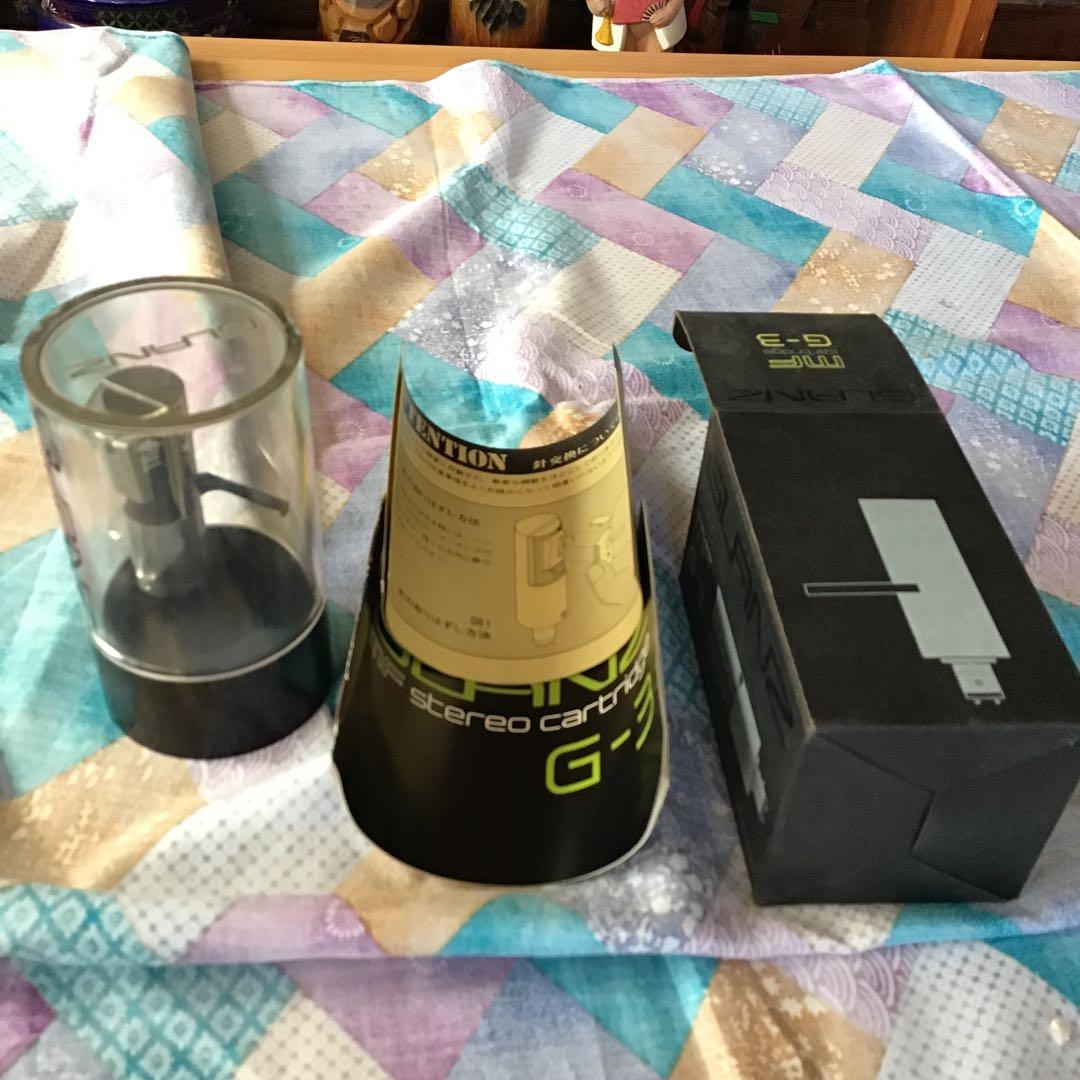 GLANZ G-7 ステレオカートリッジ 　ターンテーブル　LP　未使用