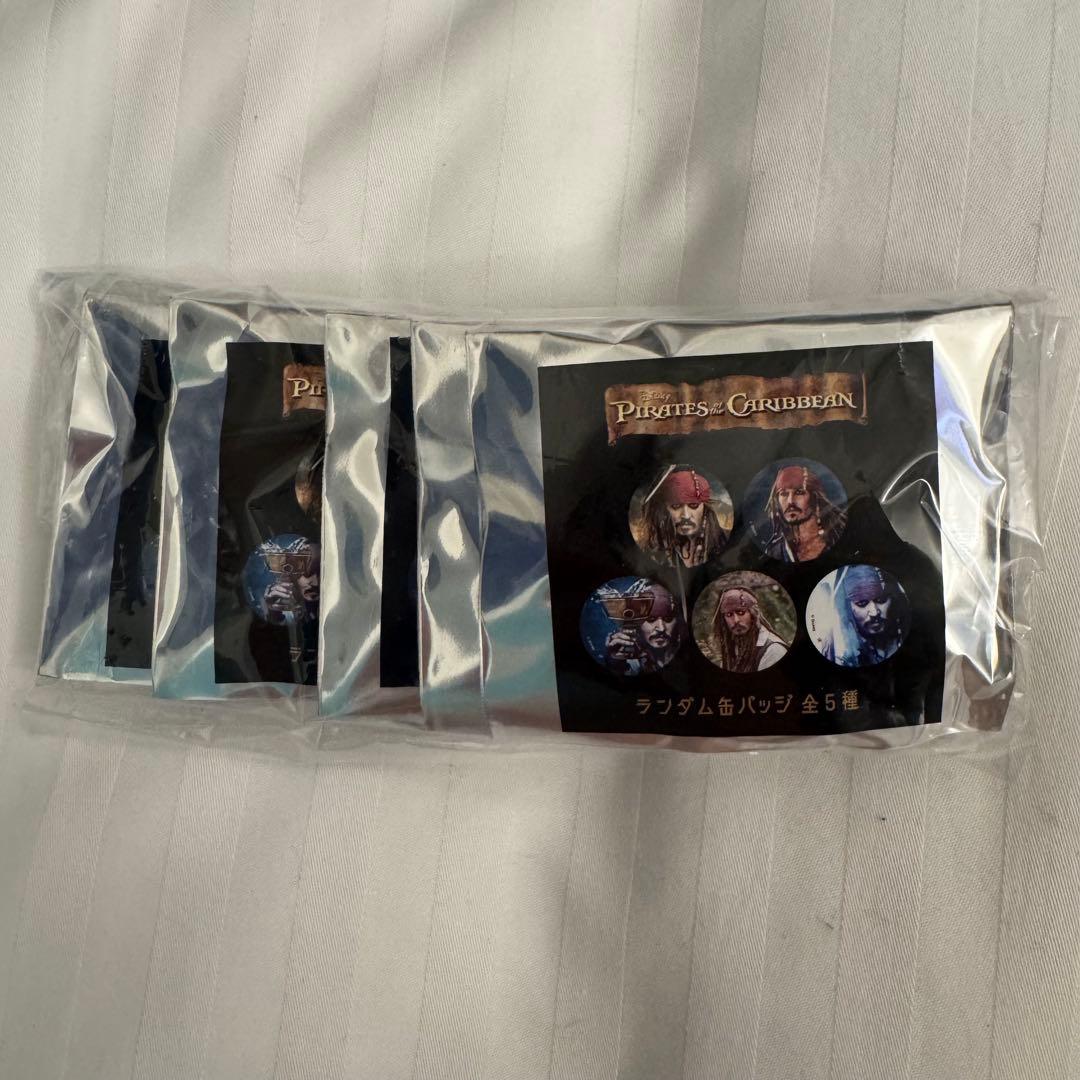コミコン　パイレーツオブカリビアン　ジョニーデップ　ランダム缶バッジ